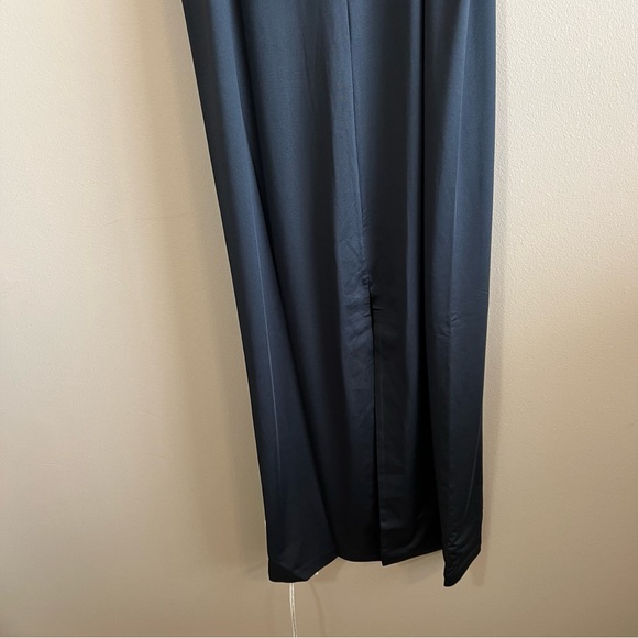 Allsaints Charlie Black Slip Midi Dress 8 Optional Straps All Saints NWT - Picture 10 of 16